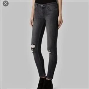 Allsaints Mast "Damaged" Jeans 29 Fits Smaller